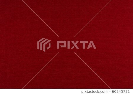 Red fabric background texture. Red cloth.  60245721