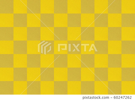 背景：方格圖案金箔折疊屏風黃金金色質感日式格子格子圖案 60247262