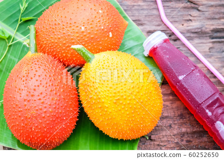 Gac fruit, Baby Jackfruit and juice Gac fruit, Baby Jackfruit and juice 60252650