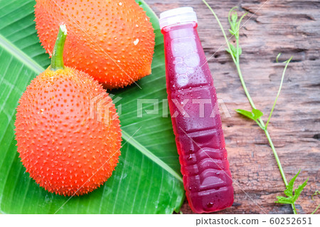 Gac fruit, Baby Jackfruit and juice Gac fruit, Baby Jackfruit and juice 60252651