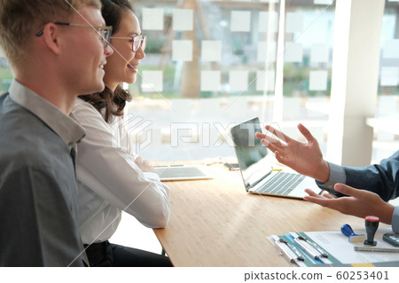 couple consulting lawyer about buying renting couple consulting lawyer about buying renting 60253401