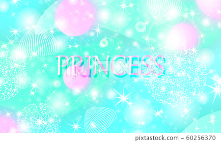 Fairy background. Unicorn pattern. 60256370