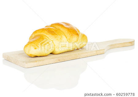Sweet mini croissant isolated on white Sweet mini croissant isolated on white 60259778
