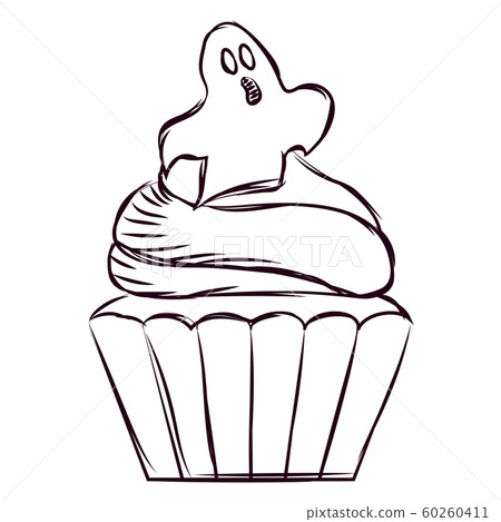 Cupcake halloween sketches Cupcake halloween sketches 60260411