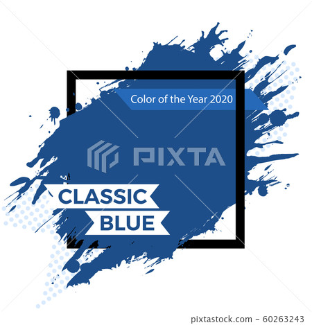 Color of the Year 2020 Label-插圖素材 [60263243] - PIXTA圖庫