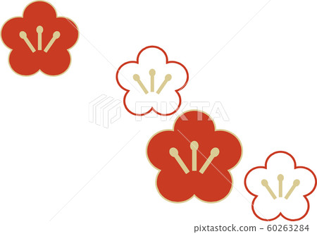 New Year's card material 60263284