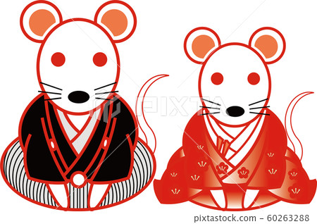 New Year's card material 60263288