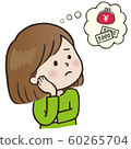 面部表情_關於家庭的思考（女性） 60265704
