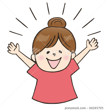 Facial expression_delight (female) 60265705