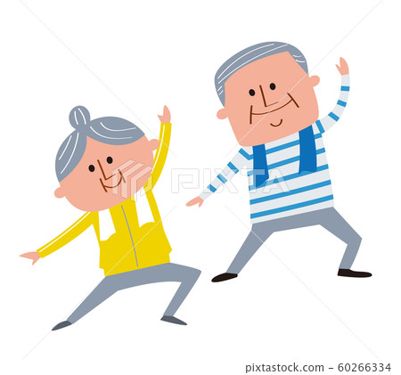 An exercising couple 60266334