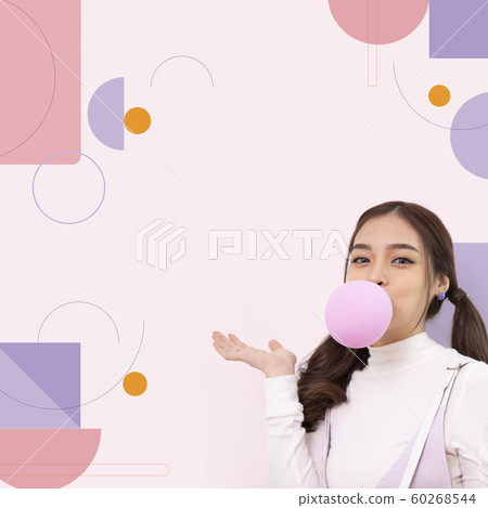 Women's promotional material square banner Women's promotional material square banner 60268544
