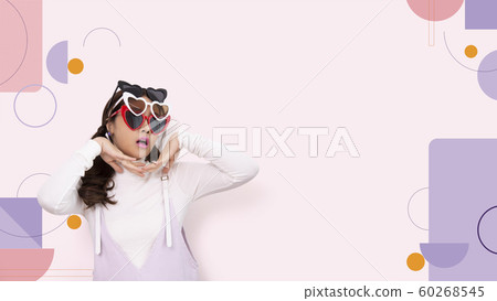 Women's promotional material horizontal banner 60268545