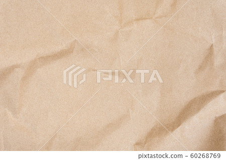 Old crumpled brown paper texture background Old crumpled brown paper texture background 60268769