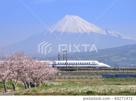 新幹線和富士山5402 60271472