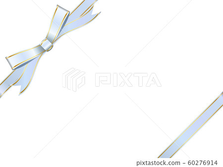 Satin-style gold lined ribbon silver Satin-style gold lined ribbon silver 60276914