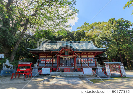 大分縣別府市八hat淺見神社 照片素材 圖片 圖庫