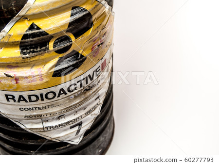 Steel container of Radioactive material 60277793