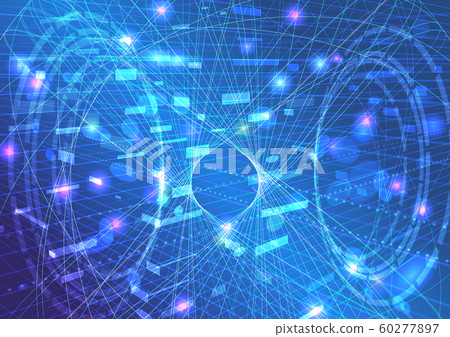 藍色網絡數字背景素材圖片 藍色網絡數字背景素材圖片 60277897