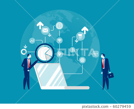 SEO optimization. Concept business vector SEO optimization. Concept business vector 60279459