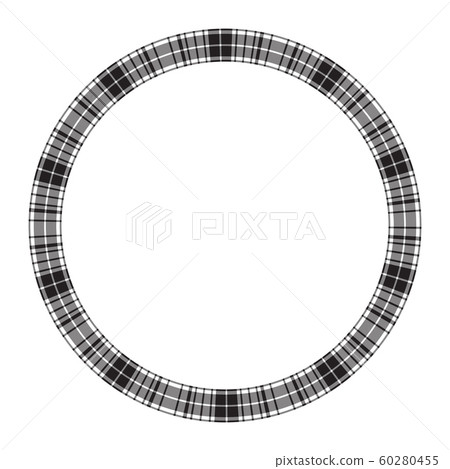 Round frame vector vintage pattern design - Stock Illustration ...