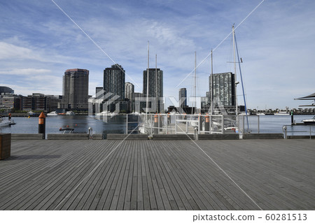Harbour Esplanade, Central Pier, Victoria Harbour, Melbourne, Australia 60281513