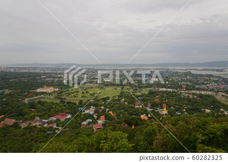 View from Mandalay Hill (Myanmar) 60282325