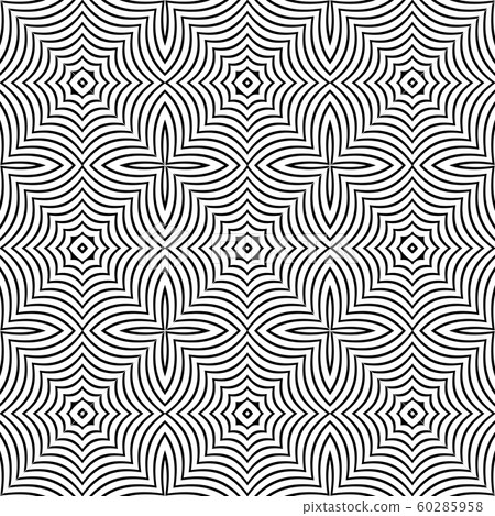 Seamless geometric checked pattern. Lines texture. 60285958