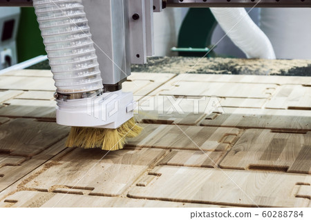 woodworking machine with a cutter and brush woodworking machine with a cutter and brush 60288784