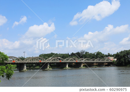 Argyle Street arched bridge Caledonia, Canada 60290975
