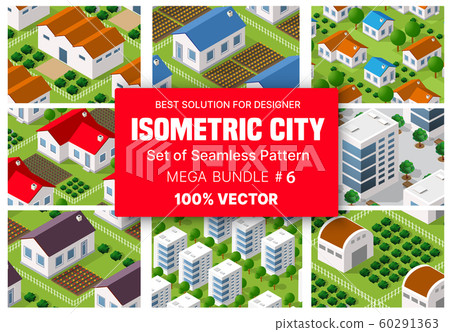 Isometric set of blocks module of areas Isometric set of blocks module of areas 60291363