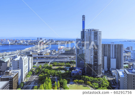 神戶/城市景觀/三宮港島 60291756