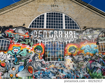 Christiania wall street art Copenhagen Christiania wall street art Copenhagen 60292917