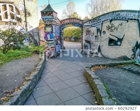Christiania wall street art Copenhagen 60292927