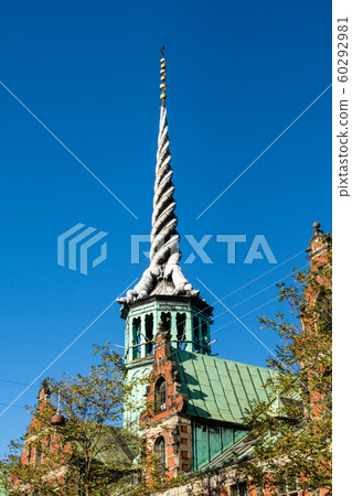 Borsen tower from the old stock exchange Borsen tower from the old stock exchange 60292981