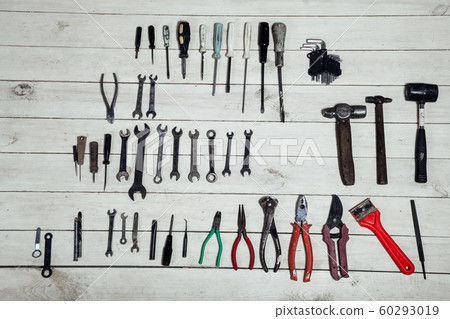 construction hammers screwdriver repair tool pliers on the board construction hammers screwdriver repair tool pliers on the board 60293019