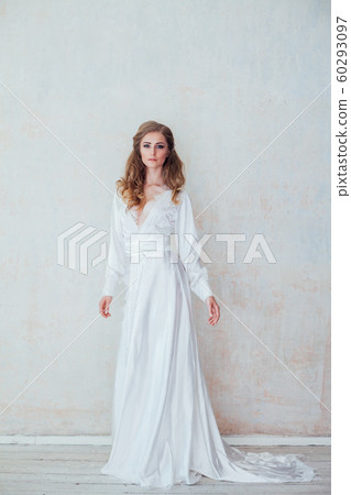 Portrait of a gentle girl in lingerie 60293097