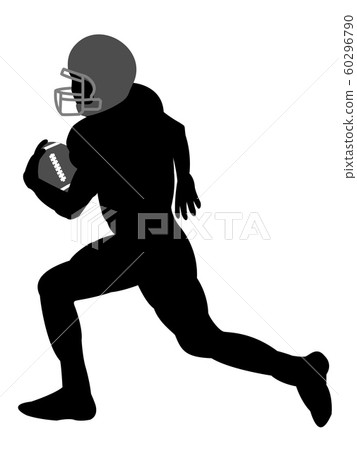 美式足球剪影 60296790