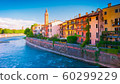 Verona, Italy. A scenic panoramic view of the 60299229