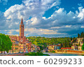 Verona, Italy. A scenic panoramic view of the 60299233