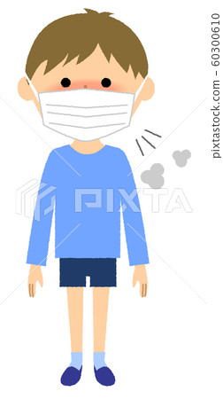 男孩感冒 男孩感冒 60300610