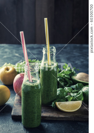 Green smoothie from different vegetables 60300700