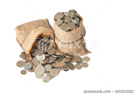coin in gunny bag coin in gunny bag 60302082