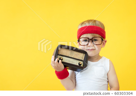 Funny kid sportsman Funny kid sportsman 60303304