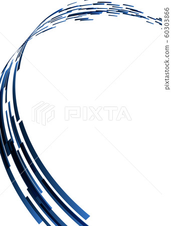 Blue geometric background 60303866
