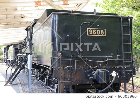 Steam locomotive at Ome Railway Park in Ome City, Tokyo 60303966