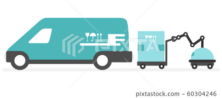 Automation warehouse processes Smart Logistic. Automation warehouse processes Smart Logistic. 60304246