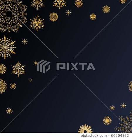 Christmas Festive Background With Gold Glitter... - Stock Illustration ...