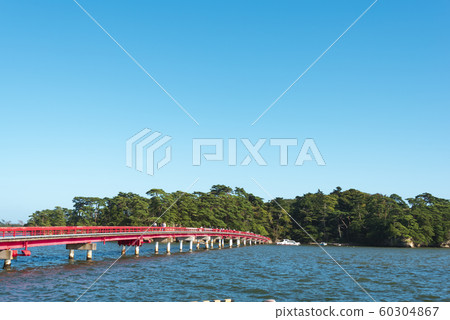Matsushima Fukuura Bridge Fukuura Island Three Views of Japan Sunny Matsushima Fukuura Bridge Fukuura Island Three Views of Japan Sunny 60304867