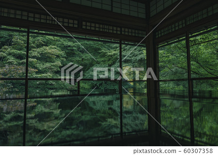 Kyoto Riko-in Temple Temple Shrines and Buddhist Temples Yase Hieisan Hiyama Train Advertising Photo Material Autumn Leaves Material Kyoto Riko-in Temple Temple Shrines and Buddhist Temples Yase Hieisan Hiyama Train Advertising Photo Material Autumn Leaves Material 60307358