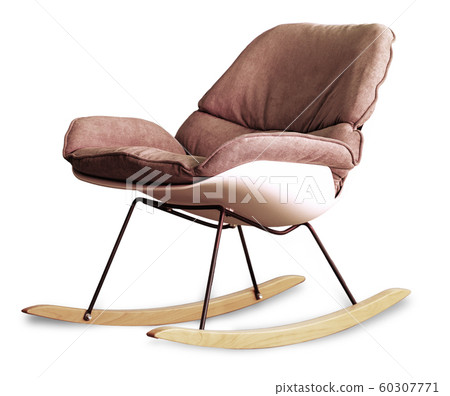 New rocking chair on a white background New rocking chair on a white background 60307771